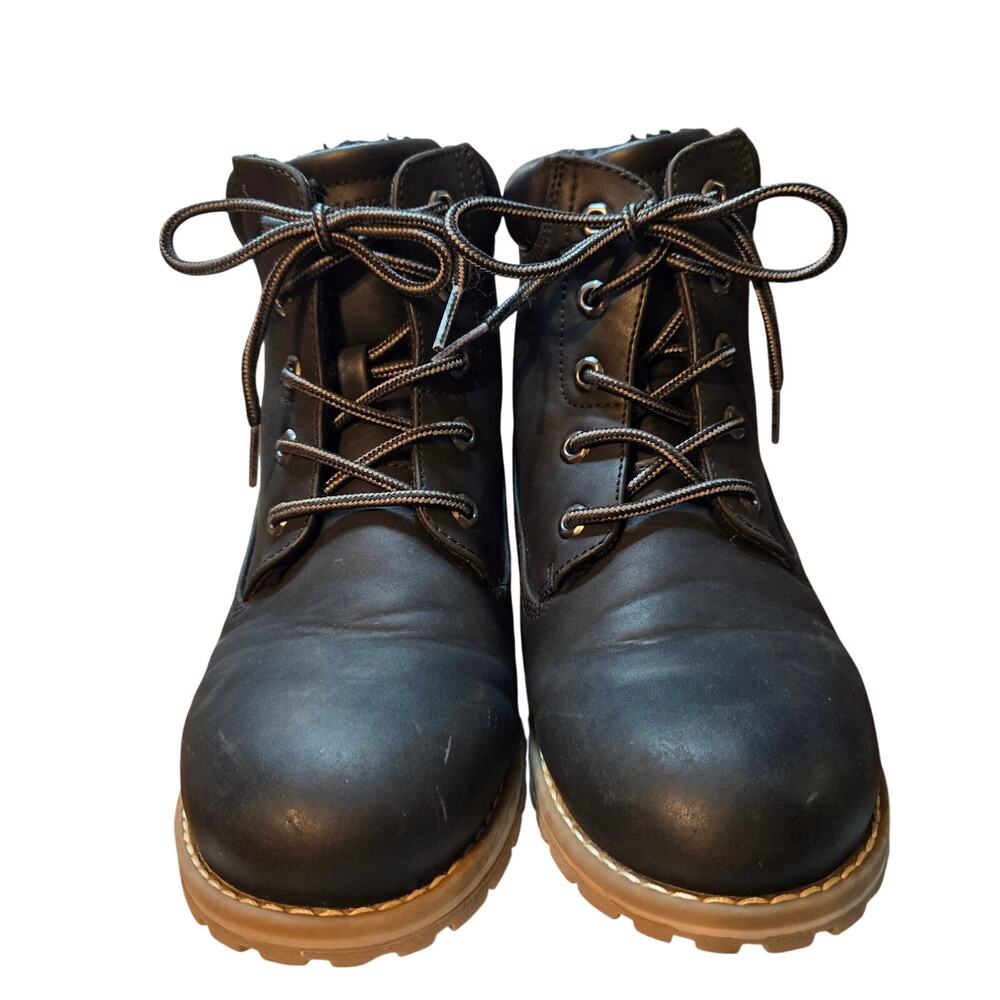 Bruno Marc 6 Black Boy's Insulated Water Resistant Ankle Boots Shoes Child's Kid